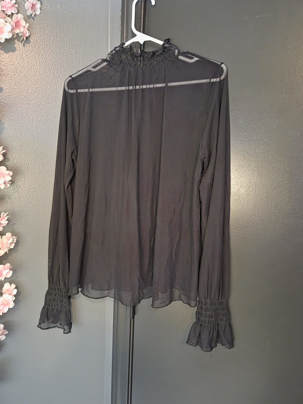 Andrea Mesh Long Sleeve Top - Picture 6 of 6